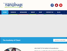 Tablet Screenshot of nanobugs.com